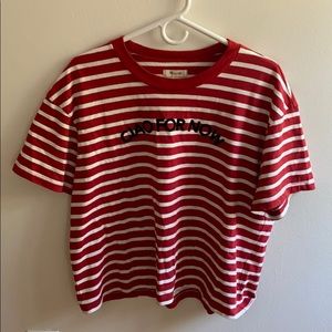 Madewell striped shirt